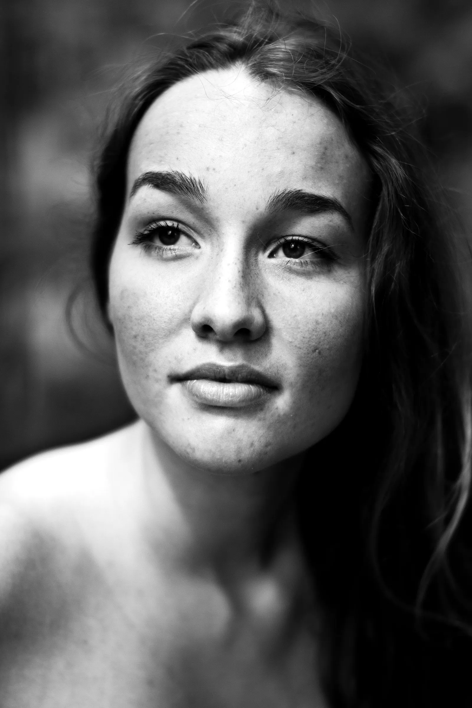 Portrait of a client in soft light